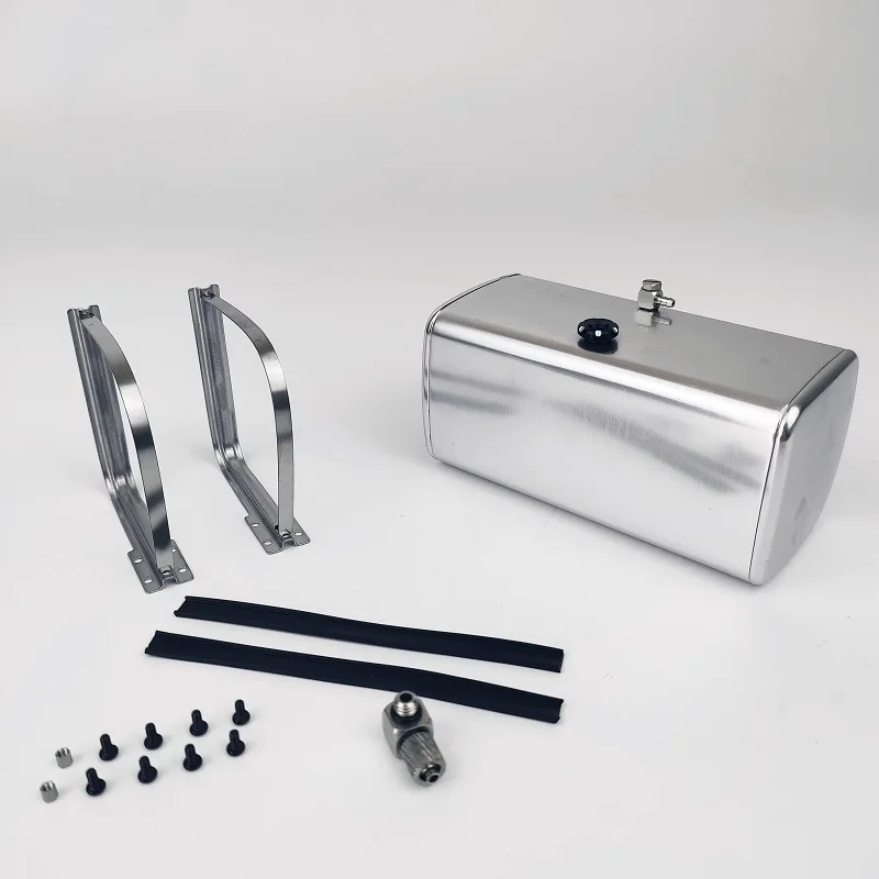 

1/14 RC Truck 65 72 85 90 108 мм Герметичный гидравлический топливный бак из нержавеющей стали для Tamiya 1/14 Rc Tractor Truck Запчасти Аксессуары