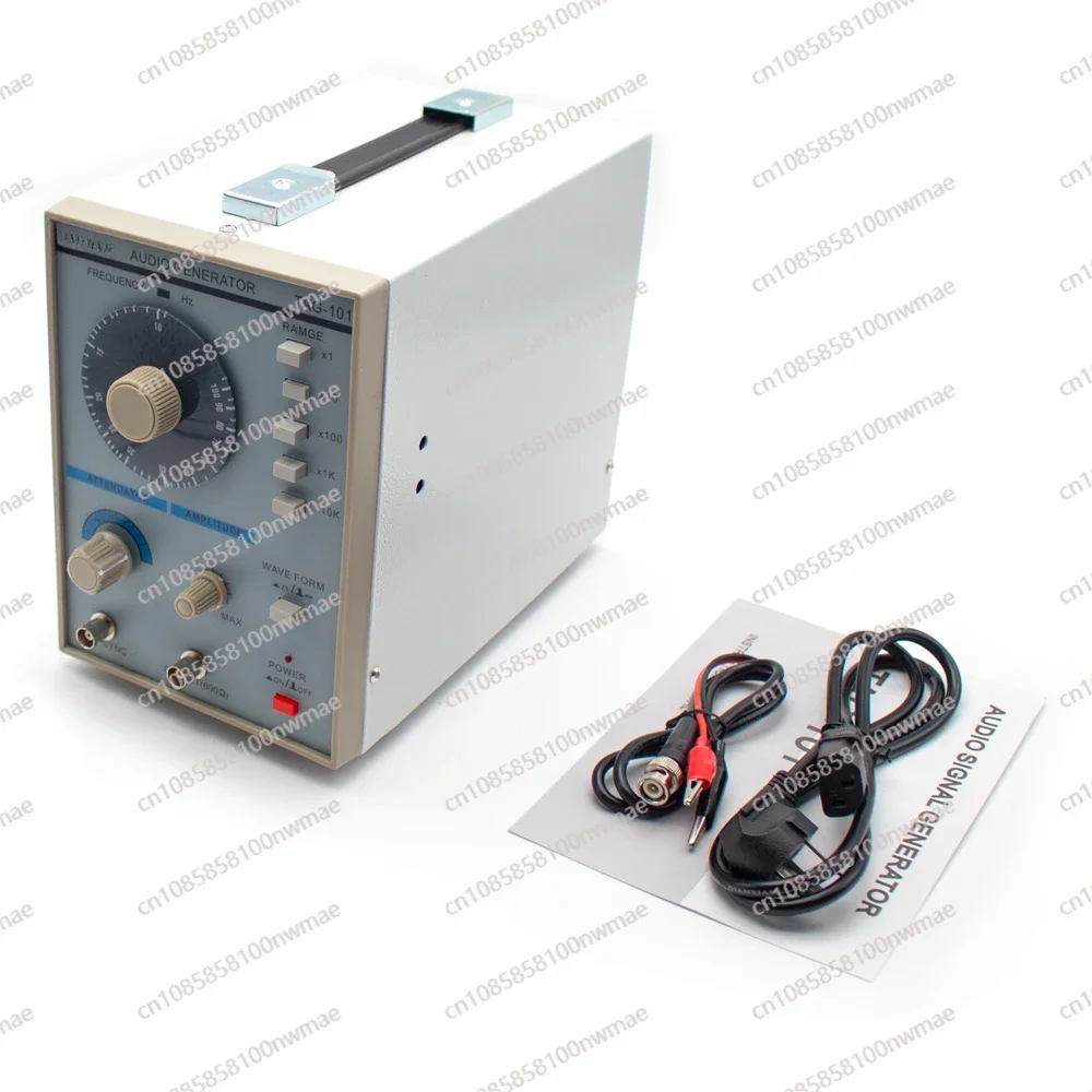 

AC 100-240V TAG-101 Low Frequency Audio Signal Generator Signal Source 10Hz-1MHz Y