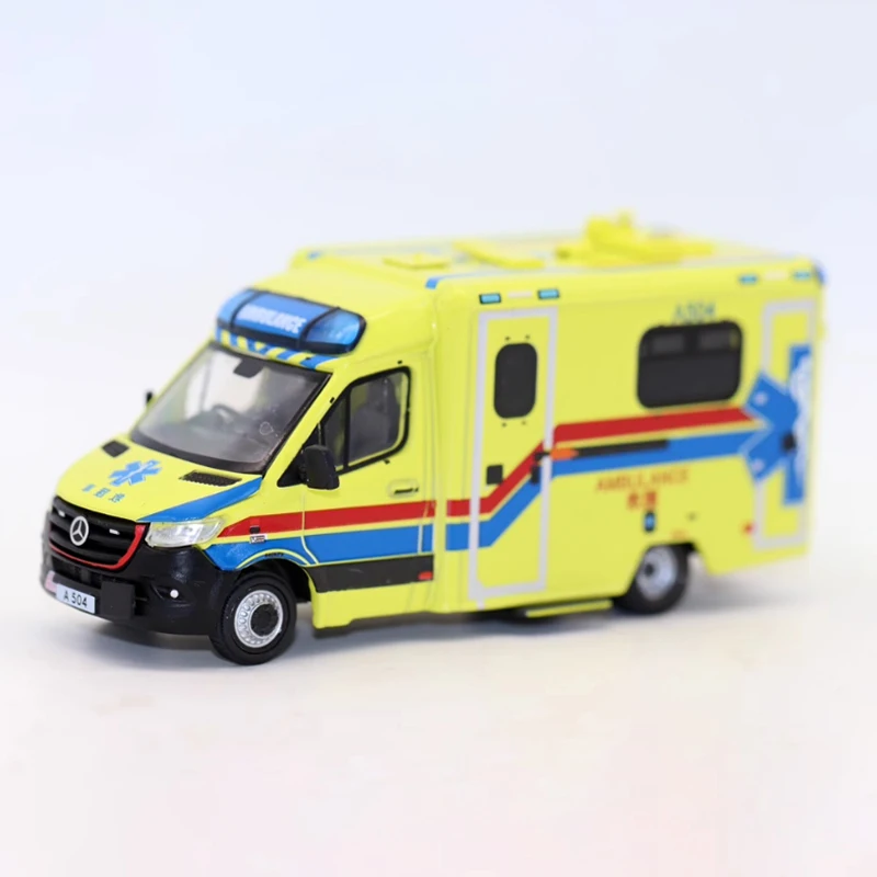 ERA Sprinter ohne Kunststoffdichtung im Maßstab 1:64, Legierungssimulationsautomodell, statische Sammlung, dekoriertes Urlaubsspielzeug, Souvenirgeschenk