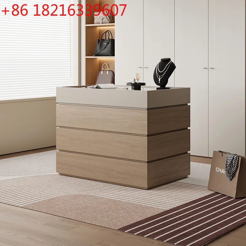 YAO high-end double-sided household locker cloakroom display storage floor-to-ceiling chest storage integrated