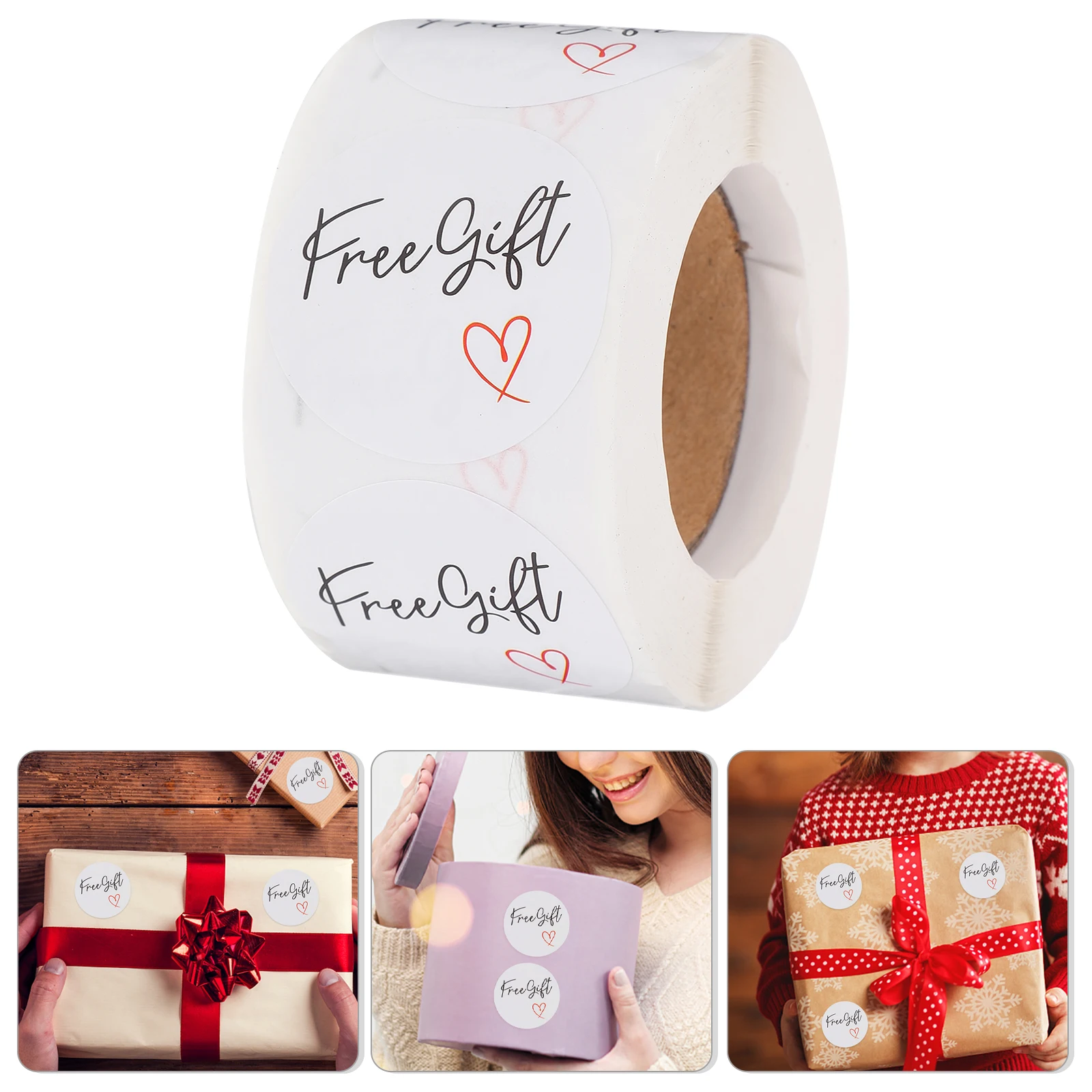 

1 Roll Multi Color Round Dot Stickers Adhesive Label Rolls Easy Writing Home Office Use Classify Marking Sealing Labels Thank