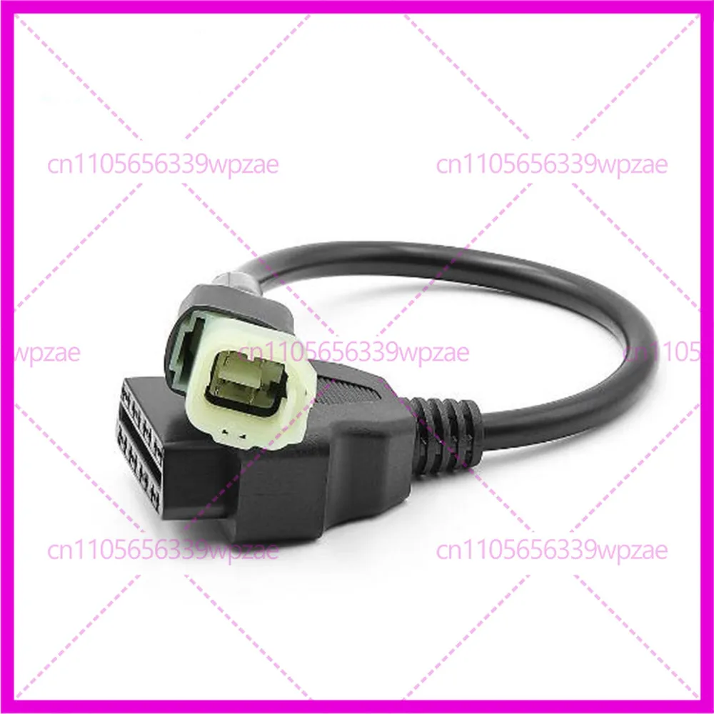 

Адаптер OBD 16pin на 4pin для мотоцикла Honda, 4-контактный аксессуар для мотоцикла, электронное оборудование