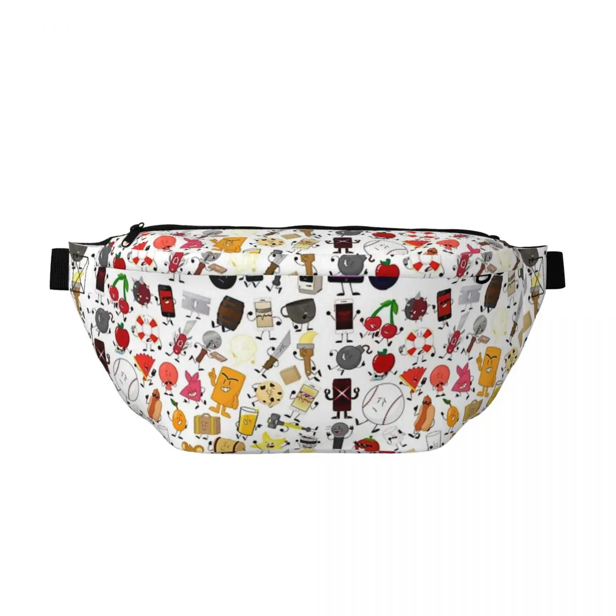 

Сумка-бананка/нагрудная сумка Inanimate Insanity Cast для мужчин и женщин, регулируемая, для путешествий, бега, для денег и телефона