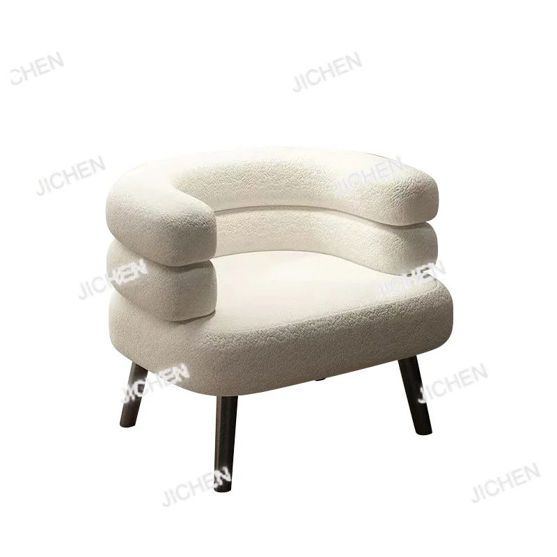

Living room leisure sofa chair makeup bedroom chair with lazy application, suitable for apartment home office indoor chair lamp