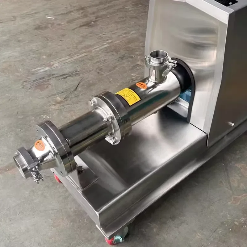 Food Grade Stainless Steel SS304 3.0KW Fixed Speed Single Screw Pump High Viscosity Honey Transfer Pump with Trolley