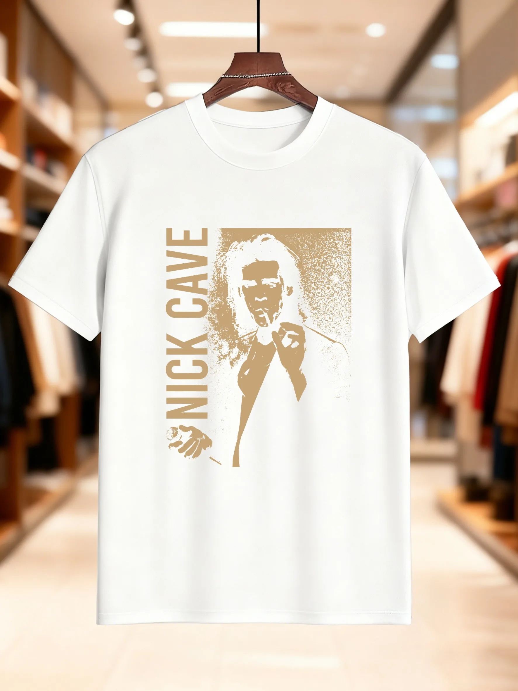 تي شيرت رجالي عصري ومبتكر موديل جديد لعام 2025 من Nick Cave وصل حديثًا ثقيل الوزن #4