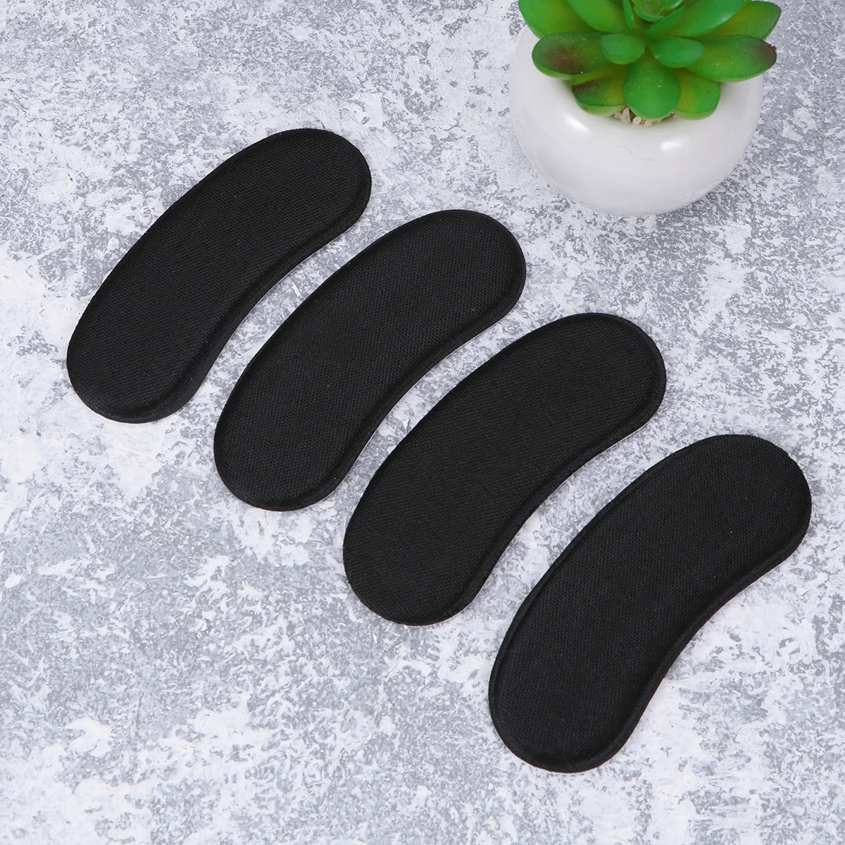

10Pair Heel Grips Black Sponge Heel Liner Pads Self Adhesive Cushions Prevent Scratches Blisters for High Heels