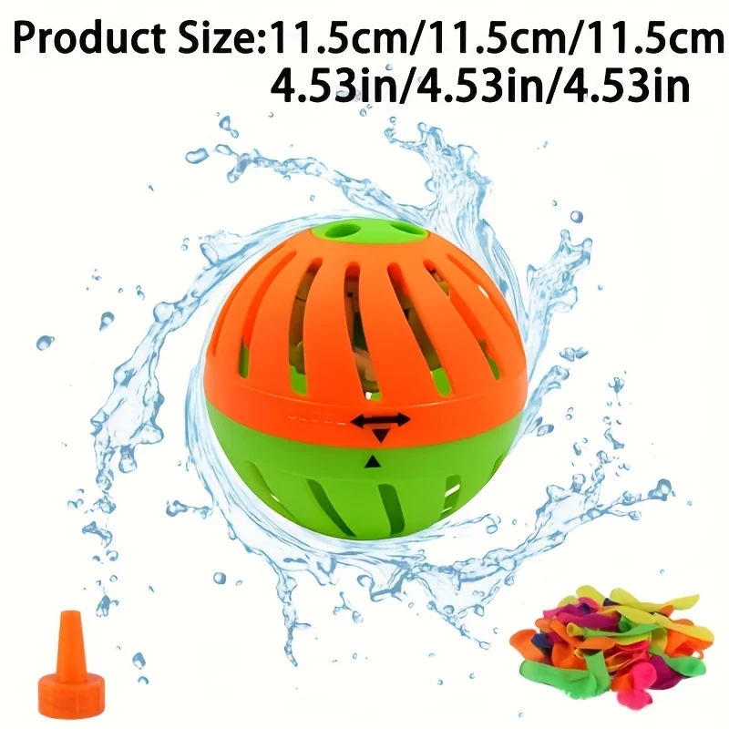 1 Piece Quick Fill Water Balloons, Hawaiian Summer Party Family Splash Game Magic Time Balloons