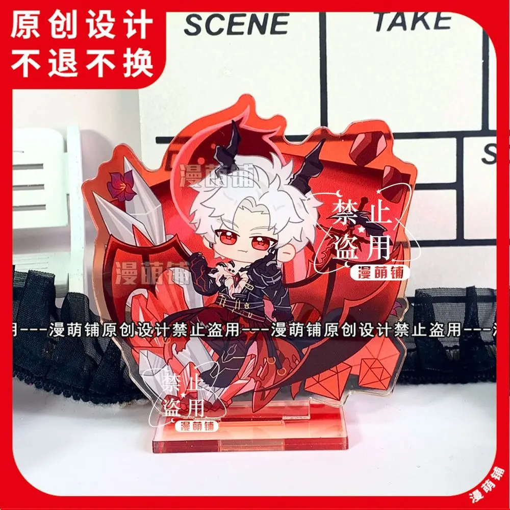 Original Cosplay Badge Brooch Pins Tabletop Decoration Game Sylus Love and Deepspace Acrylic Stand Figure Model Pendant