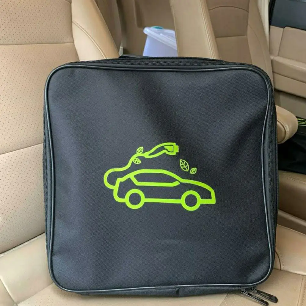 

Electronic Charging Cable Organizer Portable Ev Bag Compact Waterproof Cord Storage Handheld Car Ev Cable Bag Travel