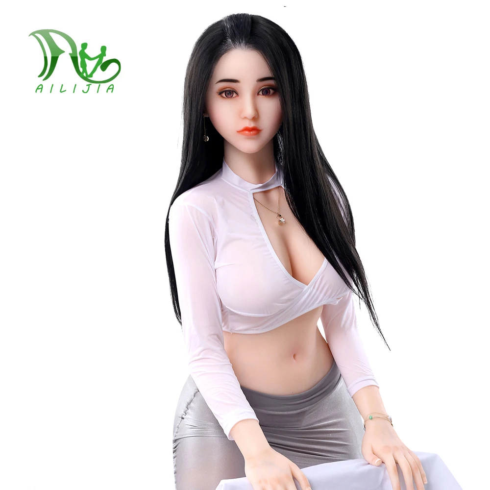 

High Quality Japanese Silicone Sex Doll 164cm Luxury Full Size Love Doll Planted Hair Eyebrows Eyelashes Realistic 3D Sex Toys