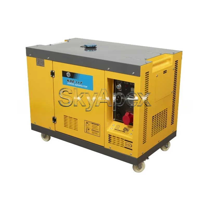 5-10kW Low Noise Diesel Generator Set Single Three Phase Equal Power Electric Start Generator Industry-Specific Equipment