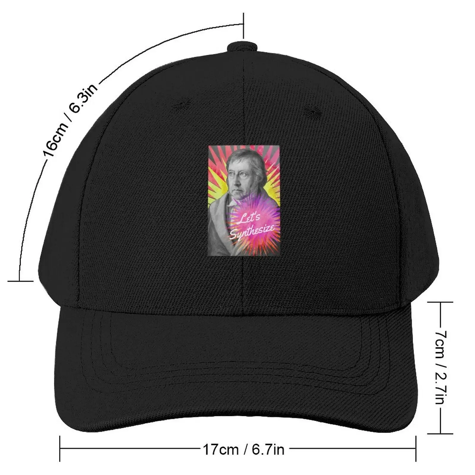 Philosopher Valentine Hegel Baseball Cap Visor Cosplay fishing hat Women Hats Men's