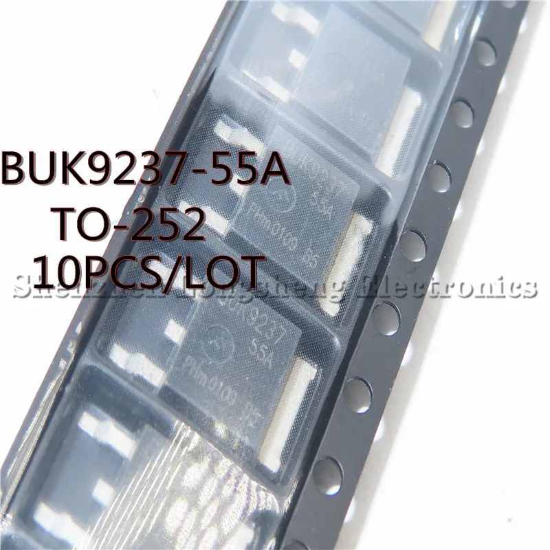 10PCS/LOT BUK9237-55A BUK9237  TO-252 Automotive computer chip transistor IC New In Stock