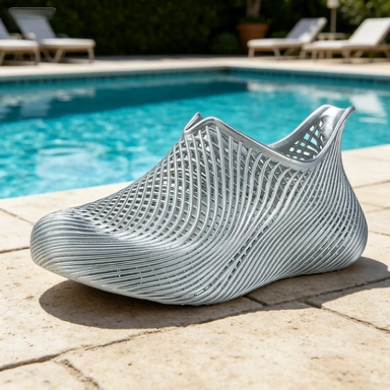 

Men's Shoes Outdoor Summer New Thick Soles Breathable Sea Shoes Barefoot Skin Non-slip Beach Wading River Shoes