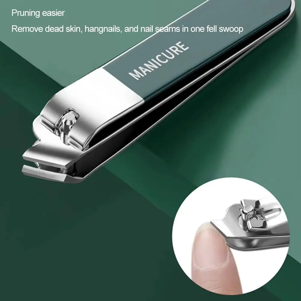 10 pièces ensembles de manucure portables Kits de pédicure ensemble d'ongles outils de soins personnels tondeuse outils de soins de pédicure choix d'oreille, cadeaux de soins à domicile