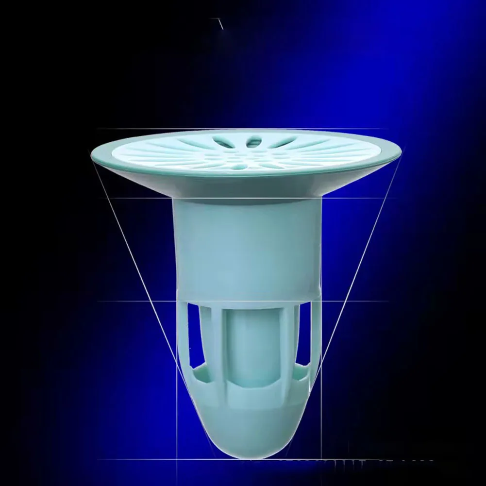 Plumbing Drain Core with Integrated Magnetic Suspension System Mesh Filter Net and Compression-Seal TPR Gasket for Indoor Use