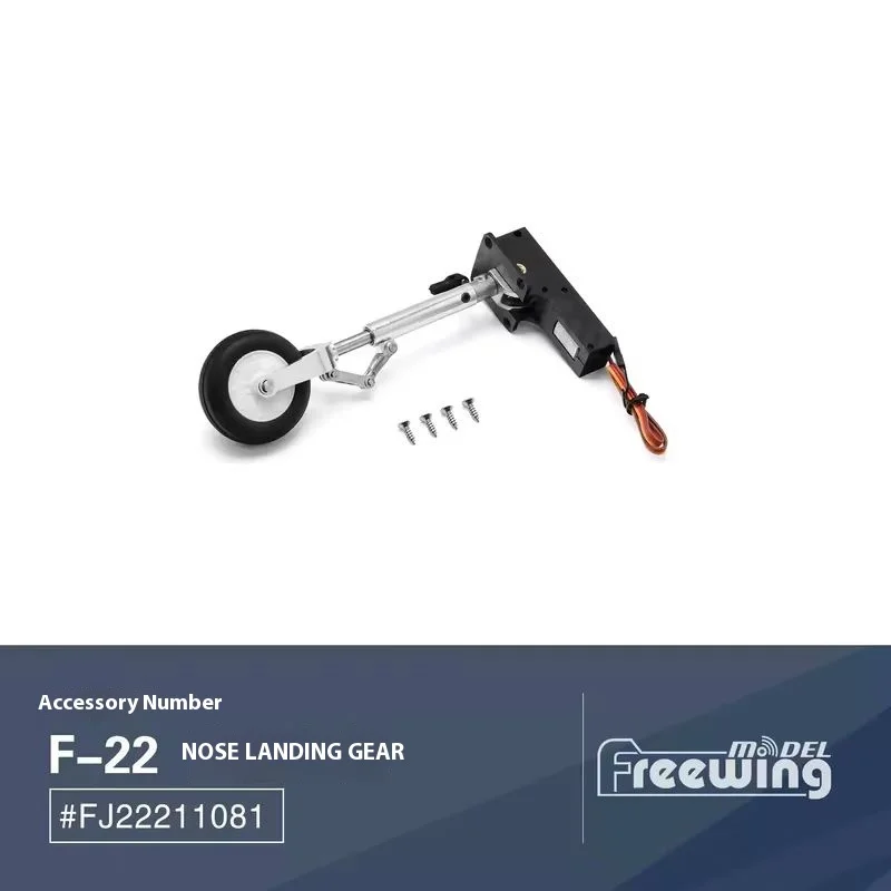 FreFuk70 mm F-22 avion invitent ensemble d'accessoires, Fuselage, ailes principales, queue plate, queue verticale, vis de train d'atterrissage