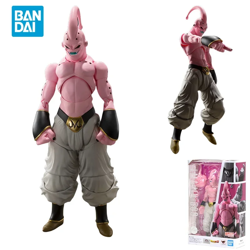 Spot Direct Bandai Original Dragon Ball Z Anime SHF MAJIN BUU SUPER Figurka akcji Zabawki Model kolekcjonerski dla dzieci Prezent