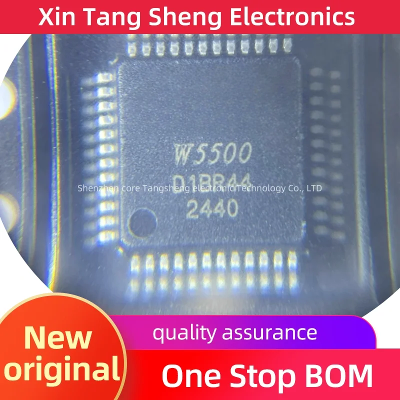 

Original genuine W5500 LQFP-48 microcontroller chip Ethernet hardware TCP IP protocol stack