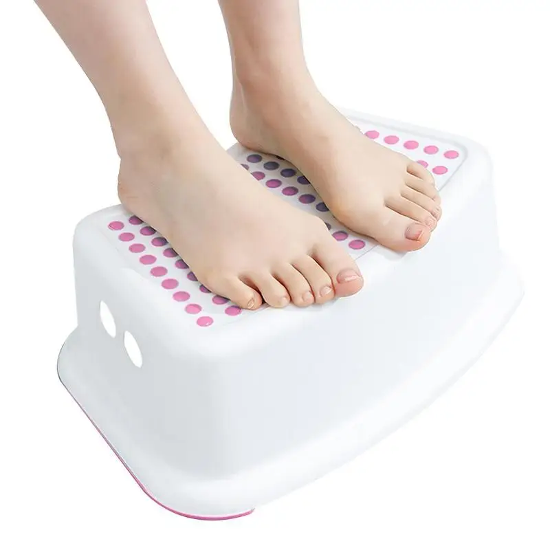 Squatting Toilet Stools Portable Potty Step Stool Thickened Anti Slip Plastic Foot Stool Heavy Duty Stable Squatting Stools