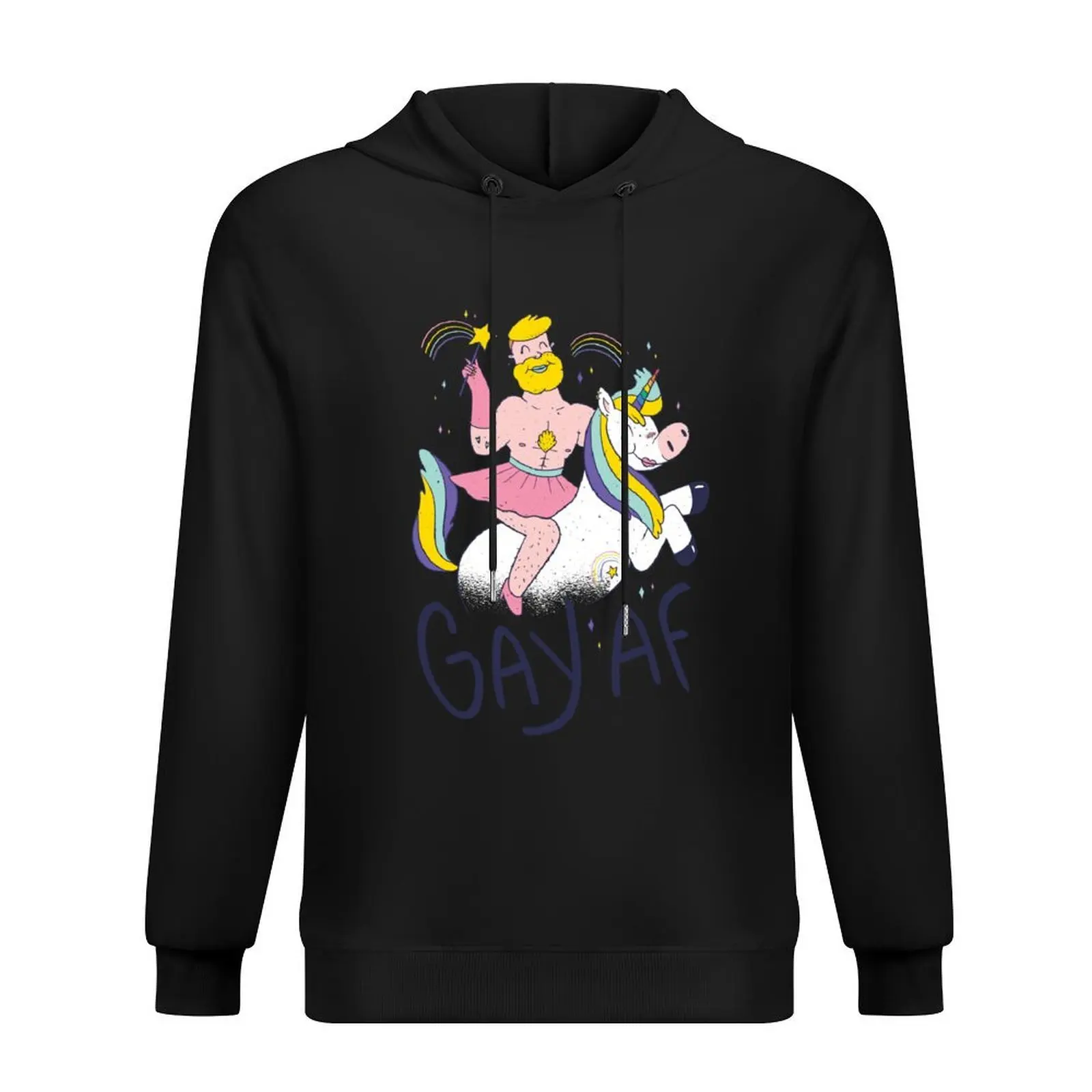 GAY AF هوديي الخريف سترة الرجال ملابس رجالية مقنعين قميص الجرافيك تي شيرت الرجال جديد هوديس وبلوزات