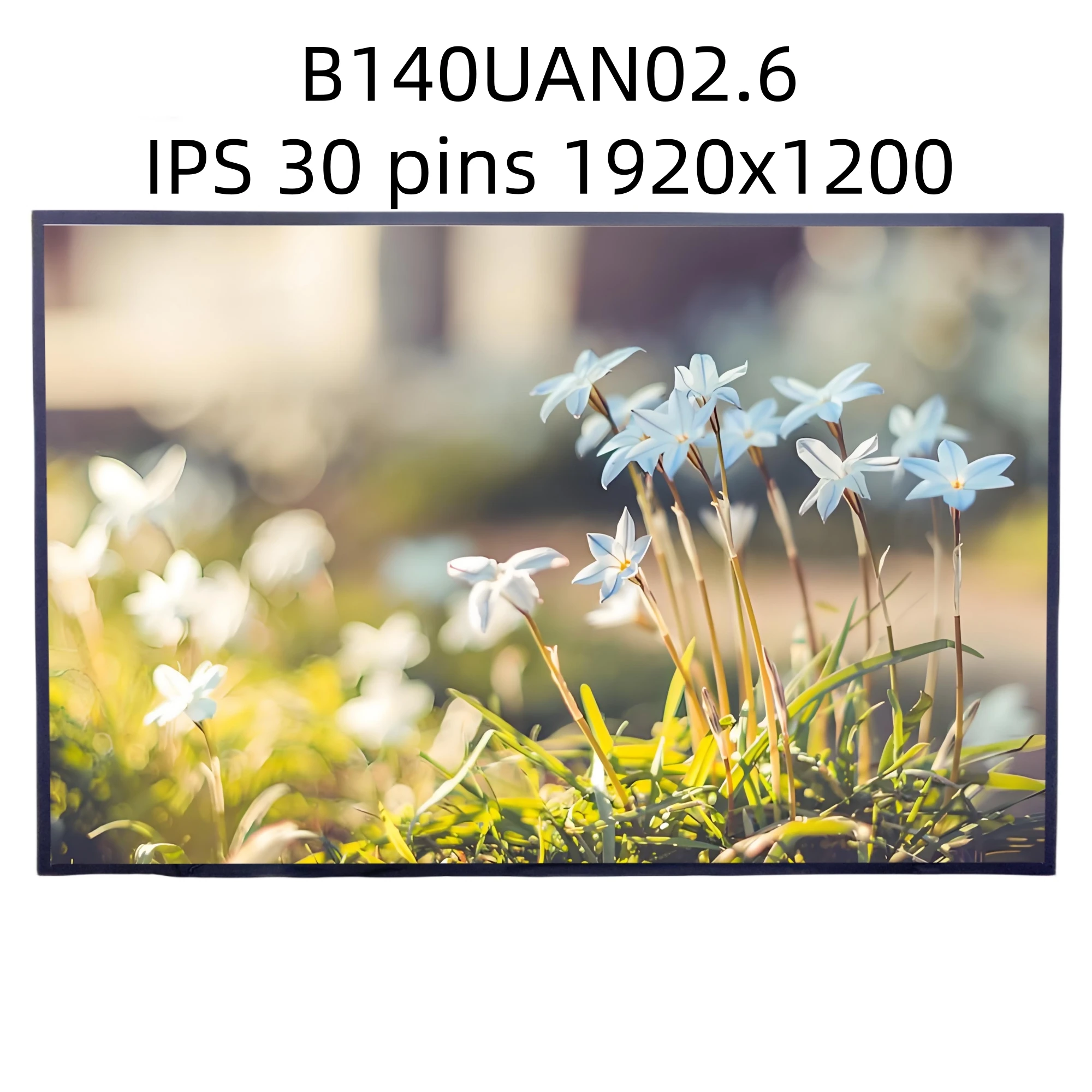 

B140UAN02.6 14,0-дюймовый IPS-дисплей с 30 контактами, 1920x1200, матричный сменный ЖК-экран для ноутбука