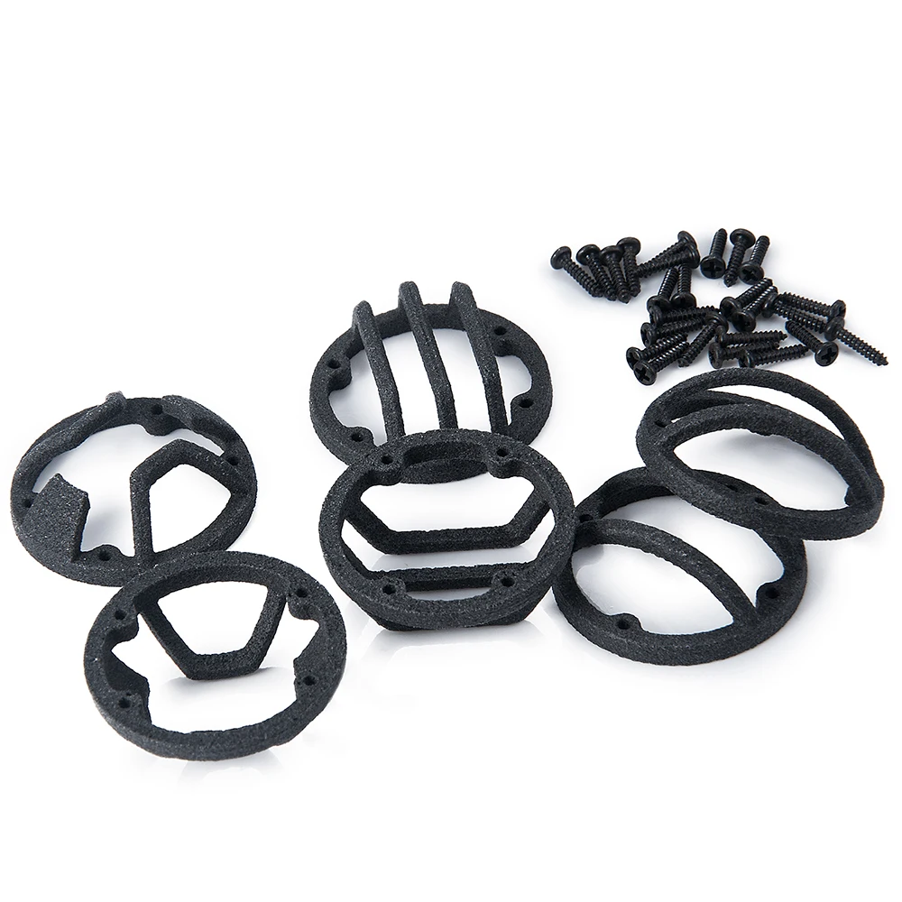 AXSPEED 6Pcs Nylon Headlight Guards Cover for Axial SCX10 III AXI03007 JEEP Wrangler AXI03006 Gladiator 1/10 RC Crawler Car Part