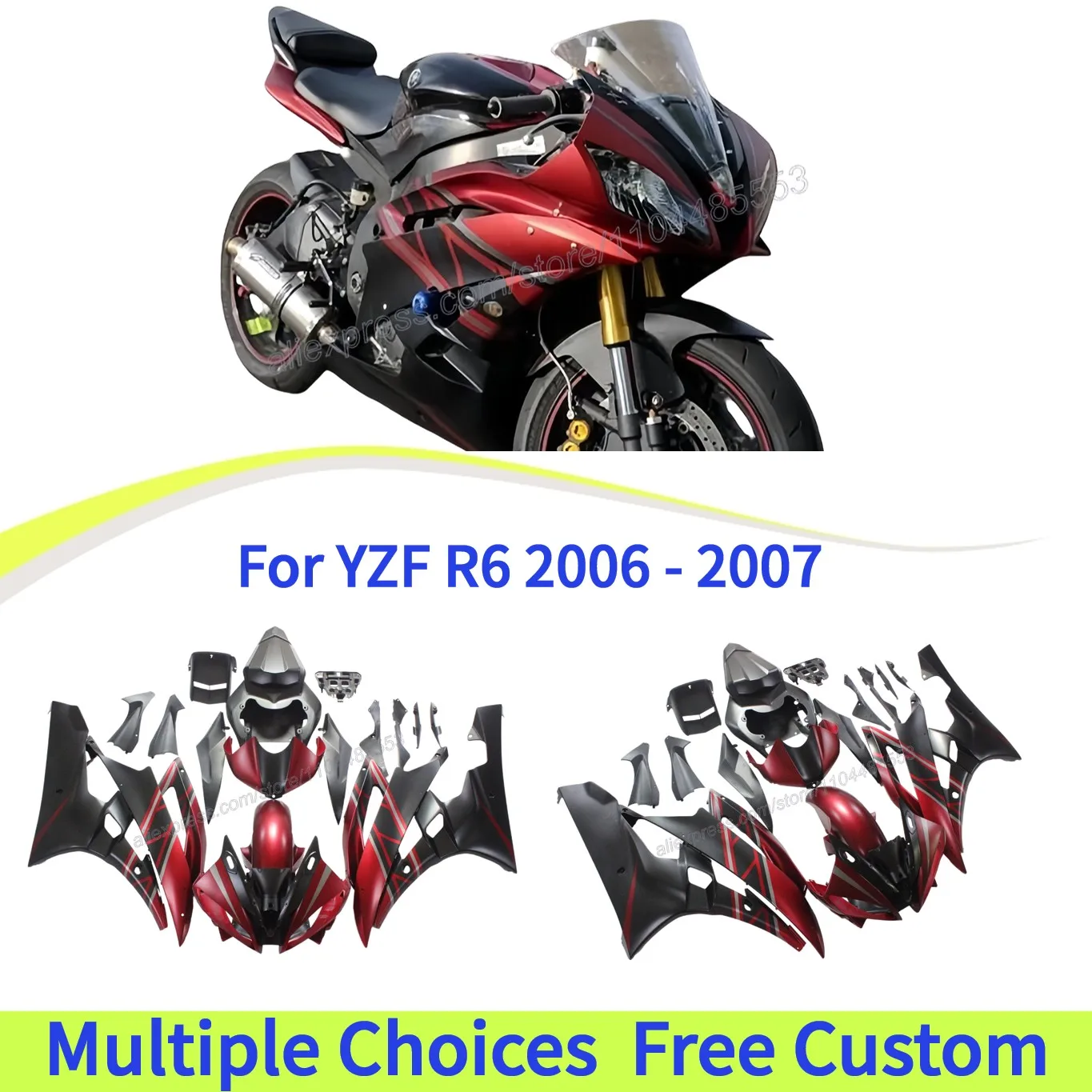 For Yamaha Yzf R6 R… - image