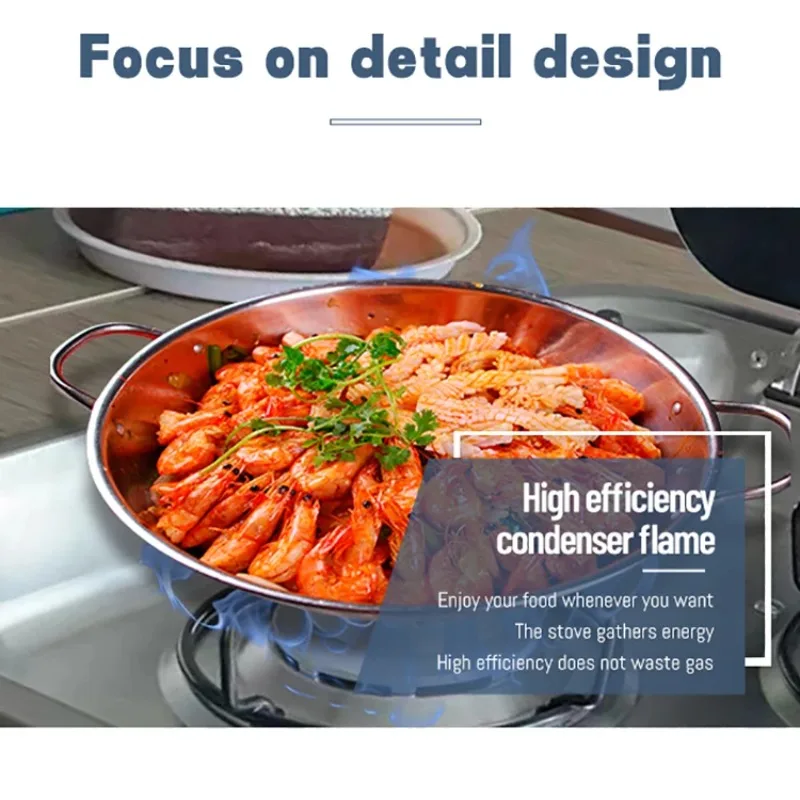 SY-888 304 الفولاذ المقاوم للصدأ RV موقد غاز أدوات المطبخ التخييم RV سلع المطبخ #3