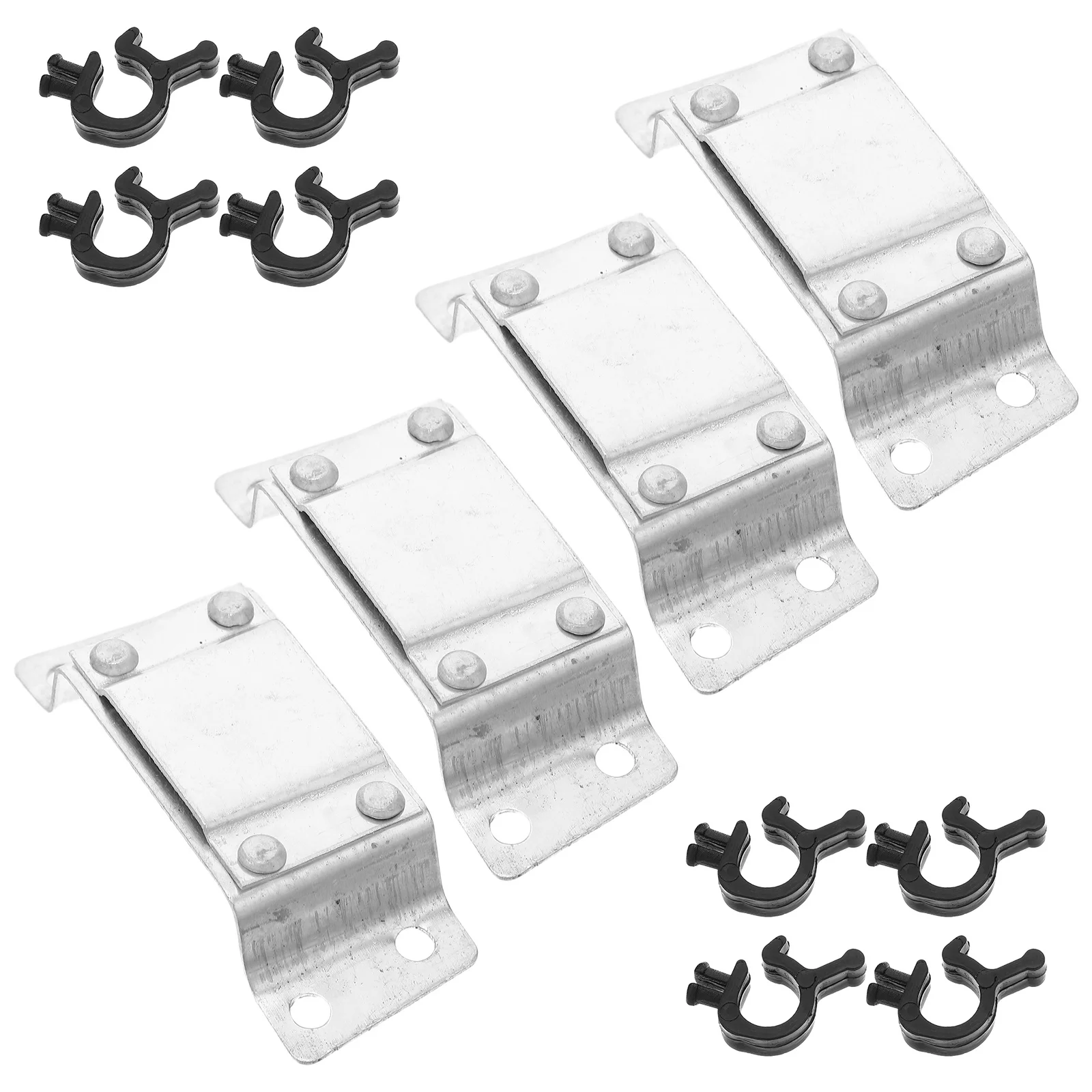 

1 Set Hard Hat Light Clips For Headlamp Durable Clip Attachments, Headlamp Mount Bracket With Cable Management, Hardhat