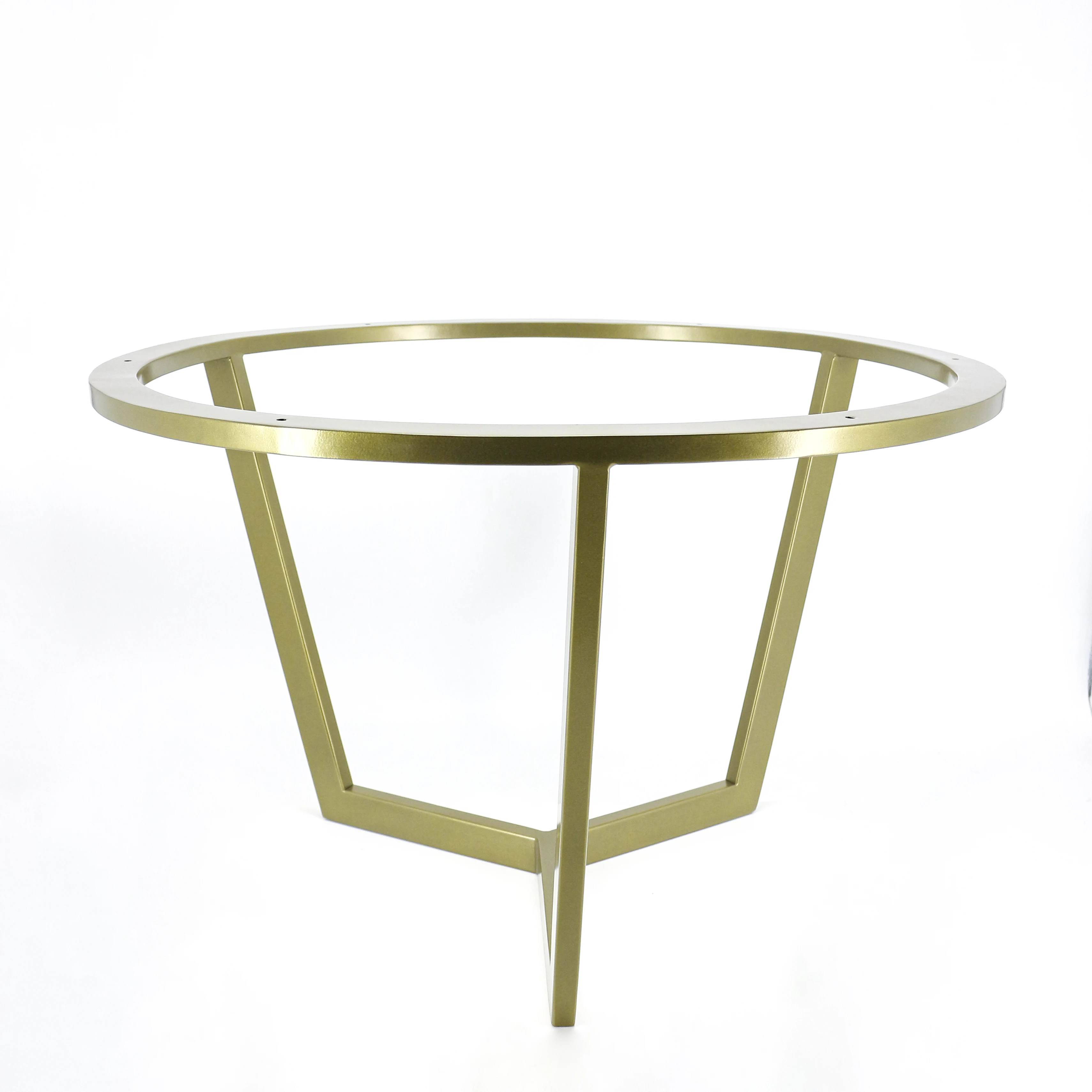 Modern Luxury Furniture Legs Gold Side Table for Coffee Tea Minimalist Frame Metal Painting OEM Dining Home Office Living Use