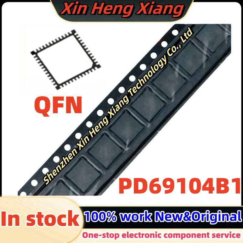 

(2pcs)PD69104BI PD69104B1 PD69104B1FILQ QFN-48 Chipset