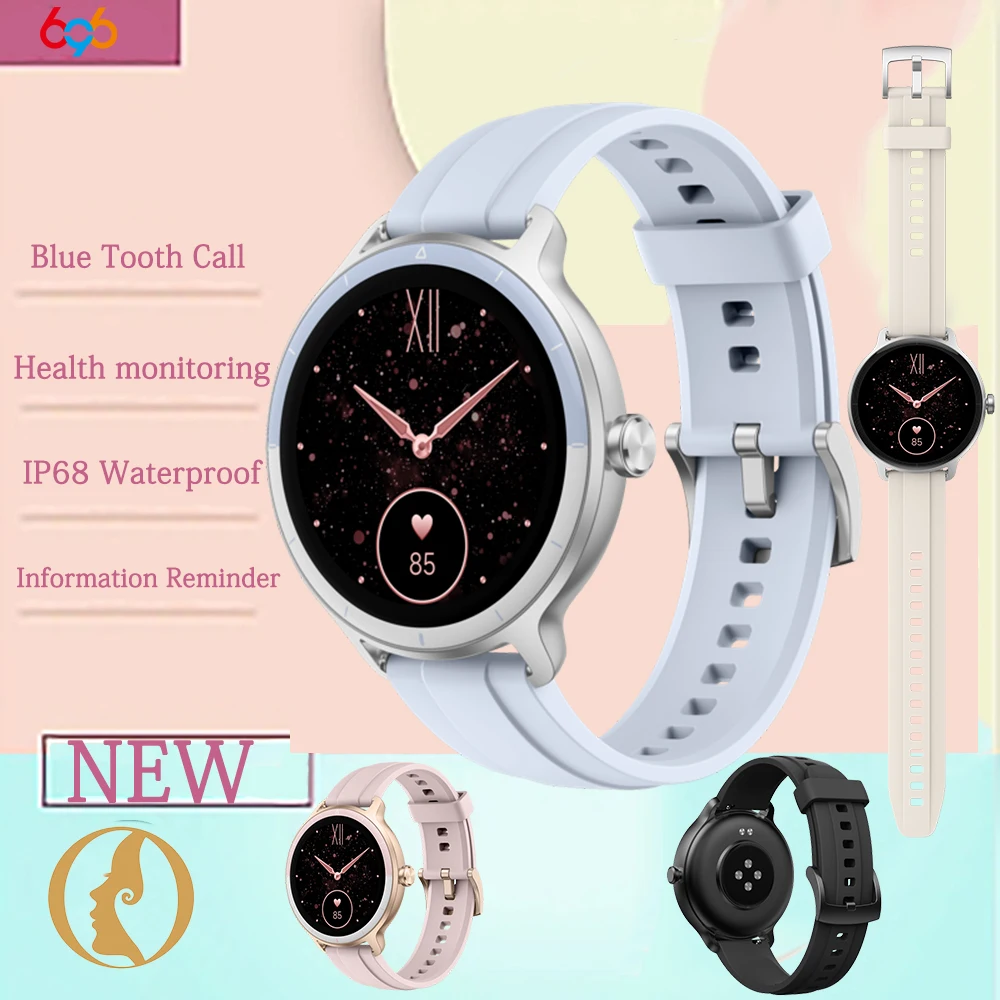 

Sports Fitness Smart Watches IP68 Waterproof Blue Tooth Call Smartwatch Voice Assistant Heart Rate Monitor Gifts For Men Women