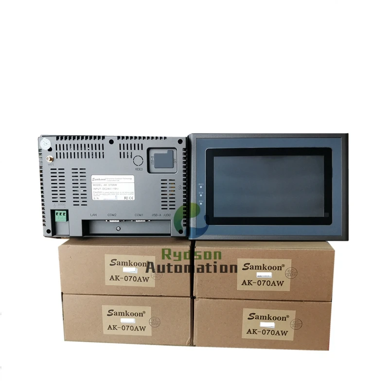 AK-070GW AK-070MW Samkoon7inch Màn Hình Cảm Ứng Màn Hình HMI Bộ Nhớ 256M Flash 512M DDR3 CPU Cortex A8 800MHZ