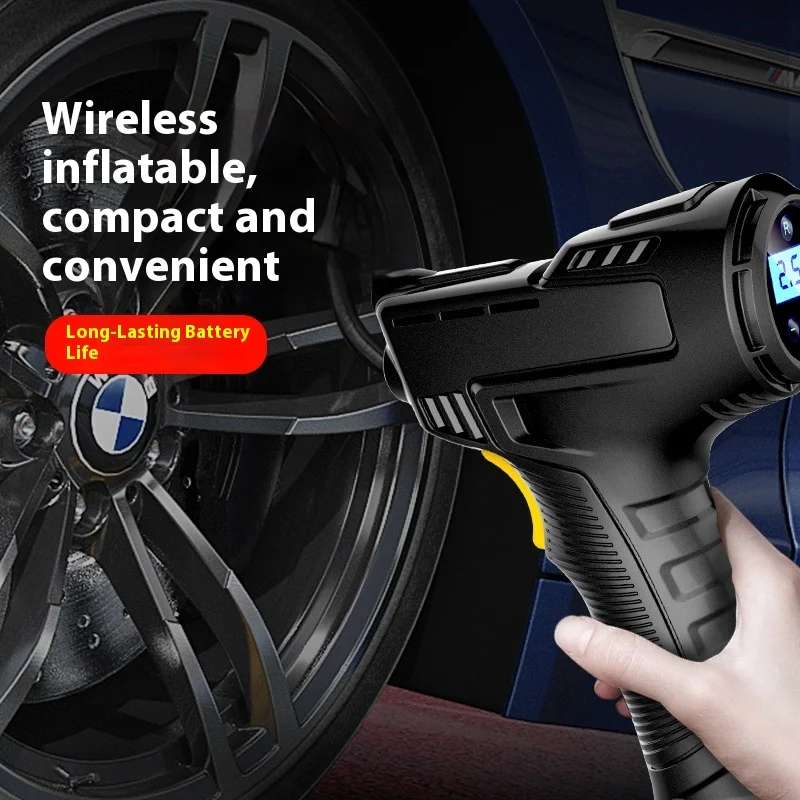 Portable Wireless Charging Smart Tire Inflator Pump For Cars Motorcycles Handheld Electric Air Compressor Vehicle Mounted diy