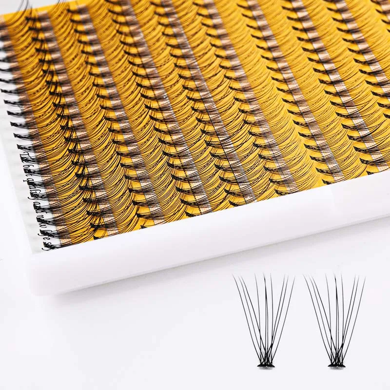 high-capacity12Rows 3D Fluffy Lash Clusters10D/20D 0.07/0.1Thick Eyelash Clusters Wispy Individual Lashes 8-15mm Cluster Eyelash
