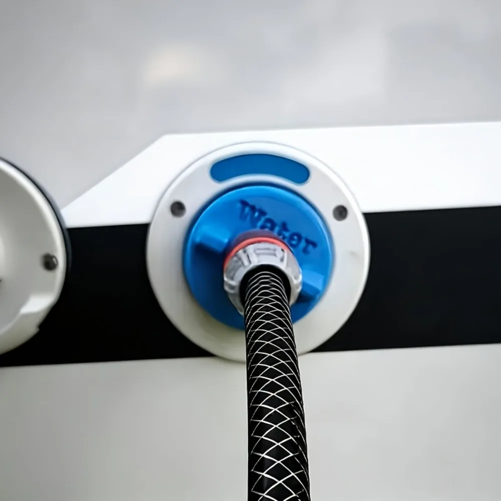 RV Water Tank Adapter, a Simple and Convenient Water Filling Device, Equipped with a Quick Hose Connector and O-Ring Seal