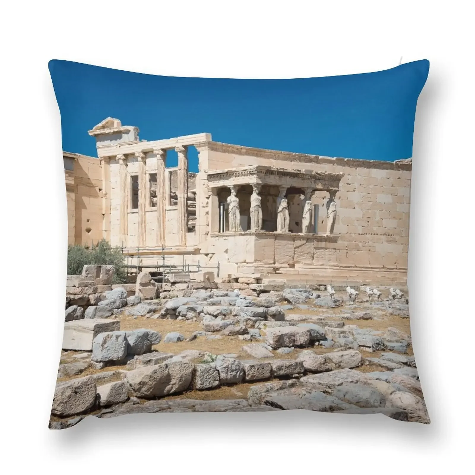 Parthenon, Athens, Greece Throw Pillow Elastic Cover For Sofa Christmas Pillowcase pillow