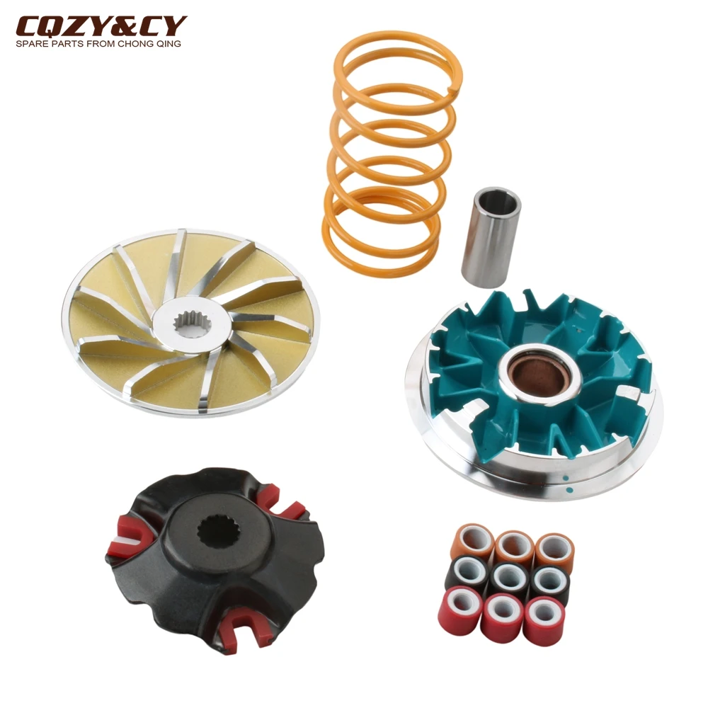 Scooter Racing Variator Kit For Yamaha MBK Mio Sporty Soul Nouvo Z Drive Face BWS100 Zuma100 YN100 YQ100 Booster Nitro 100cc