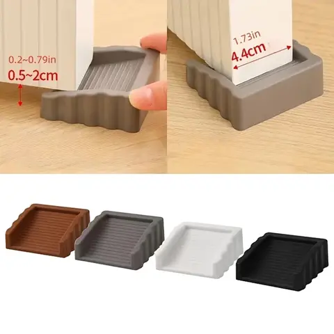 Bidirectional Door Stopper Windproof Safety Door Wedge Prevent Kicking Door Bottom Blocker