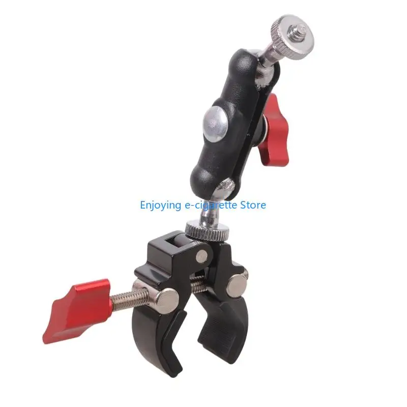 1/4 zoll Gewinde Ball Kopf Gewinde Schraube Halterung Adapter Einstellbare Telefon Mount Adapter Unterstützung Mehrere Gerät – Detail 9