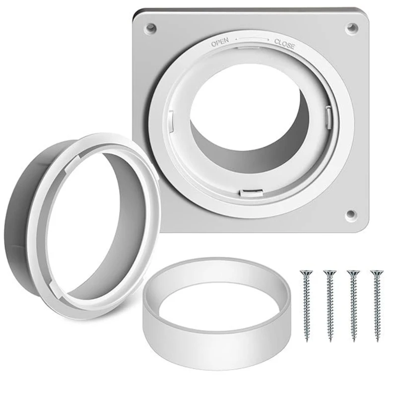 Dryer Vent Connector Dryer Vent Wall Plate Adapter with Connector Dryer Dropship