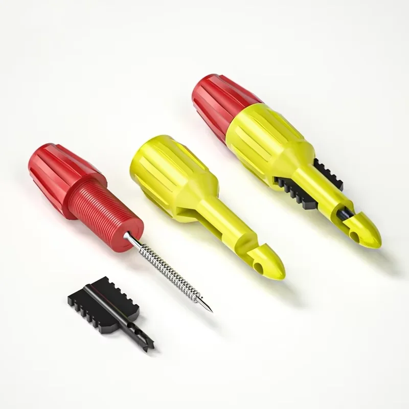 P30039 Insulation Wire Piercing Puncture Probe with 2mm/4mm Socket Test Hook Clip, Automotive Car Repair Test Probe