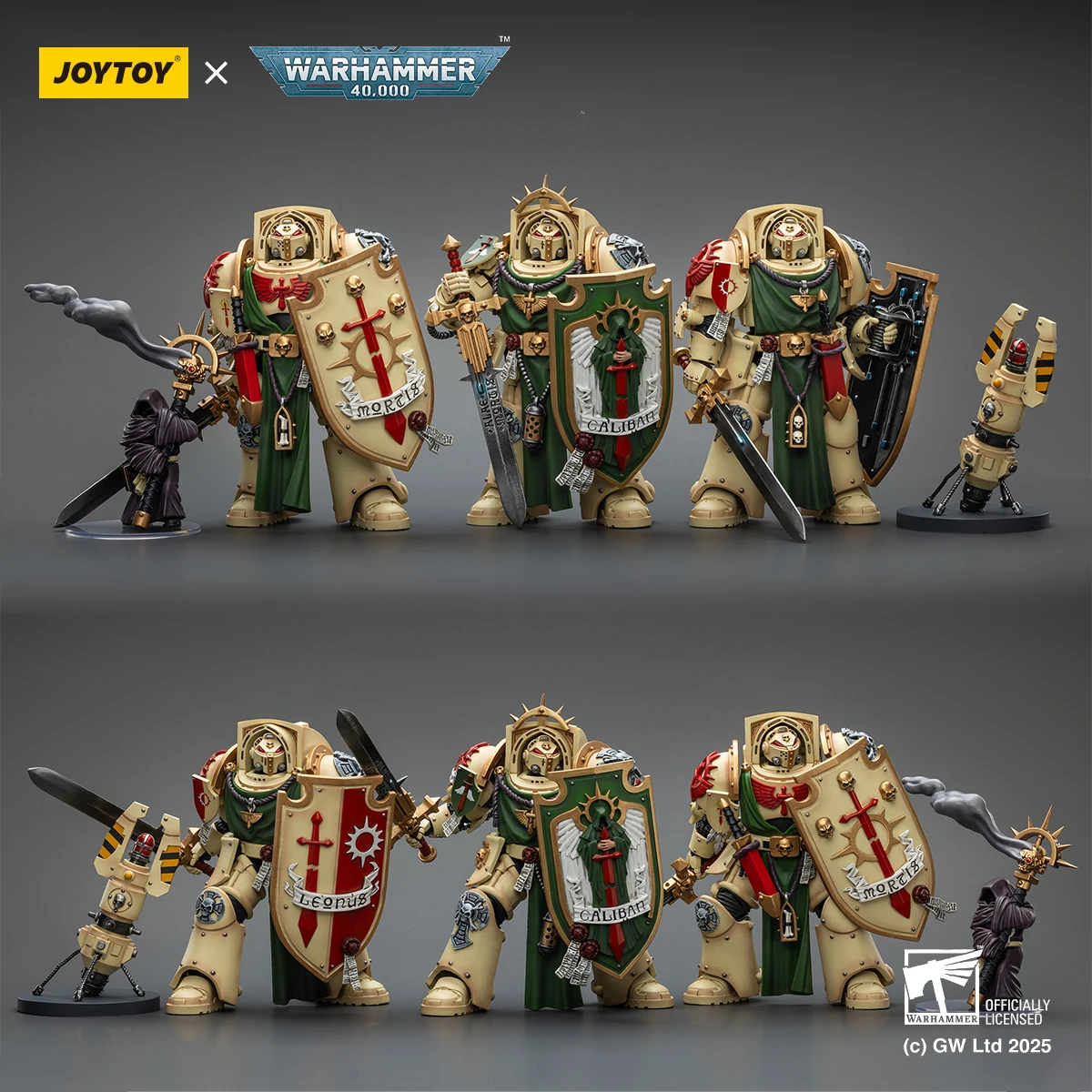 JOYTOY ウォーハンマー40K アクションフィギュア 1/18 ダークエンジェルズ デスウィングナイト アニメフィギュア 可動関節付き コレクションモデル玩具