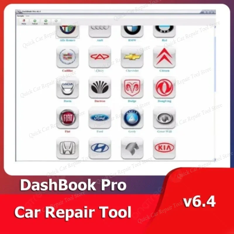 DashBook Pro v6.4 программное обеспечение для ремонта автомобилей автомобильные инструменты программатор ключей автомобильные инструменты диагностический инструмент автомобиля DashBook Pro v6.4 программное обеспечение для ремонта автомобилей автомобильные инструменты программатор ключей автомобильные инструменты диагностический инструмент автомобиля