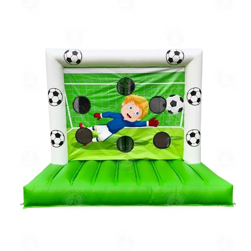 Outdoor inflatable football penalty shootout speed challenge cage shooting match