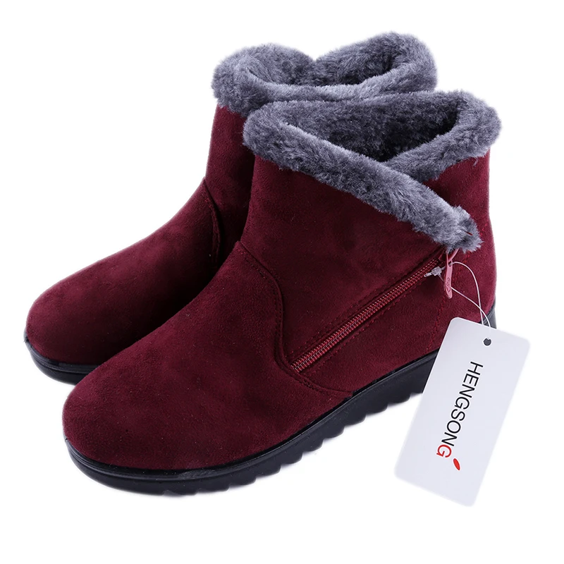 Snowboarding Skiing Shoes Women Winter Shoes women's Ankle Boots Sport Flat Warm Woman Snow Boots Thick Plush Skiing Shoes