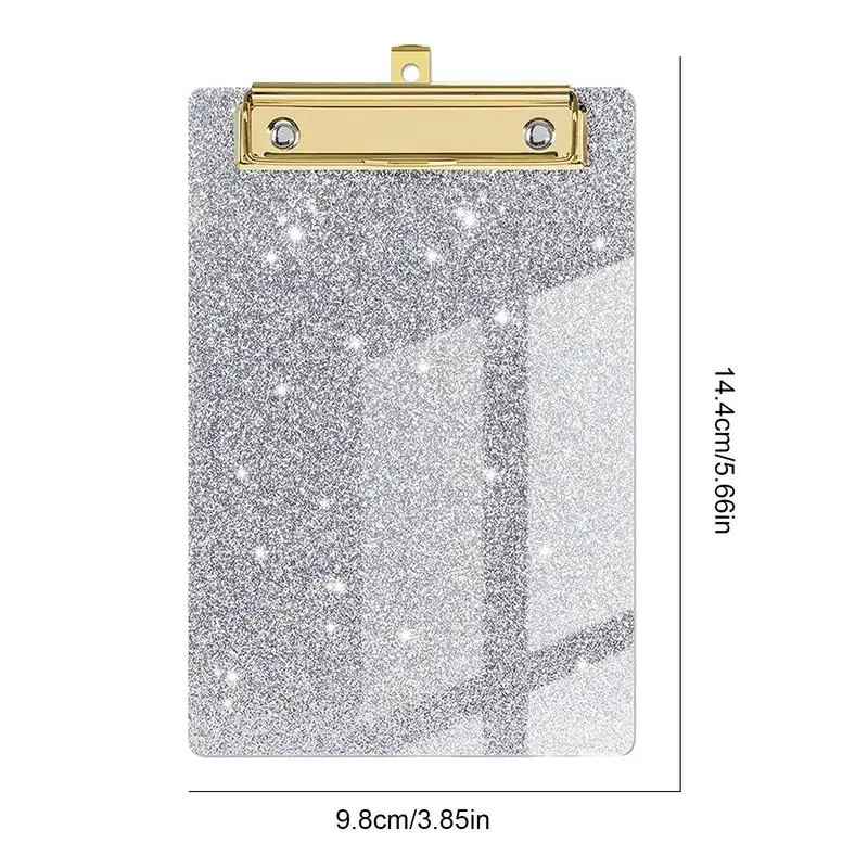 Colorful Clipboards Storage Clipboard Lightweight Low Profile Standard Letter Creative  Colorful Clipboards With Metal Clips