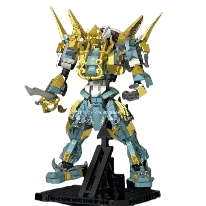 

New Available Chinese Style Mecha Descendant Mo Dao Kai Three Kingdoms Generals Boy Building Blocks Children's Assembled Toys